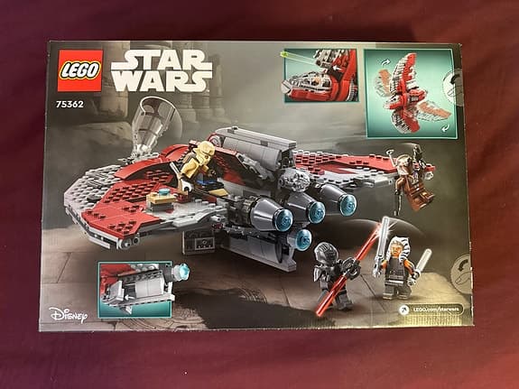 LEGO Star Wars 75362 - Oöppnad