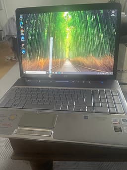 HP bärbar dator 17 tum silver