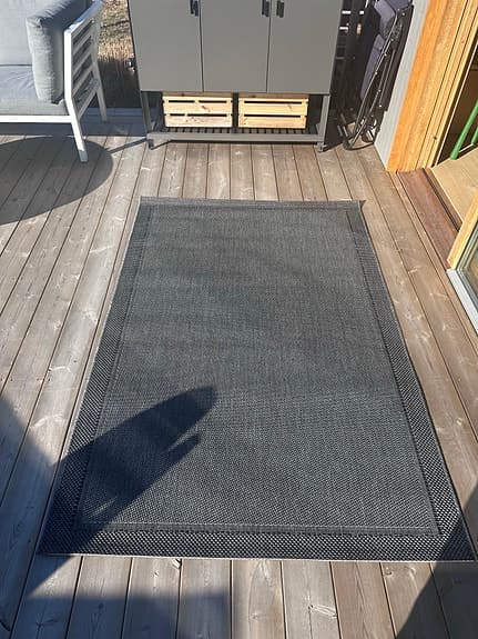 Matta 133*195, för inomhus- och utomhusbruk