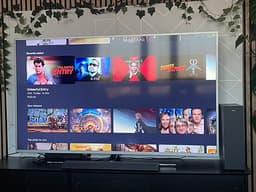 65 tum Philips smart tv 4k UHD android tv ambilight med Philips soundbar