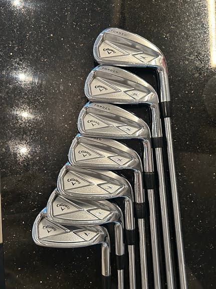 Golfklubbor Callaway X-Forged Järnset P-4