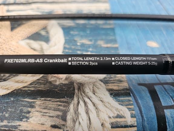 Daiwa Prorex X MLRB-AS Crankbait fiskespö 2,13 m 5–21 g