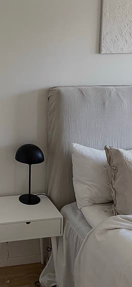 Sänggavel 160 cm grå från SoffaDirekt