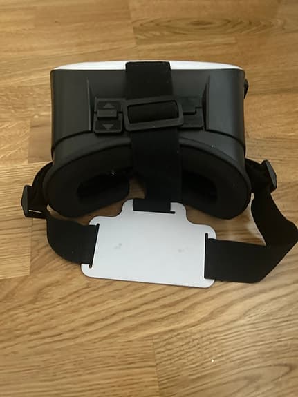 VR-glasögon svart/vit