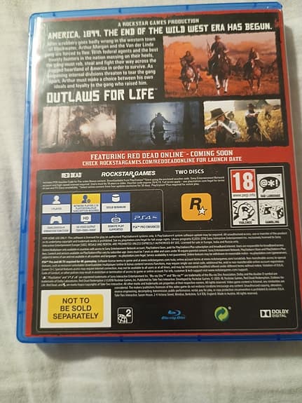 Rockstar Games Red Dead Redemption 2 skivor