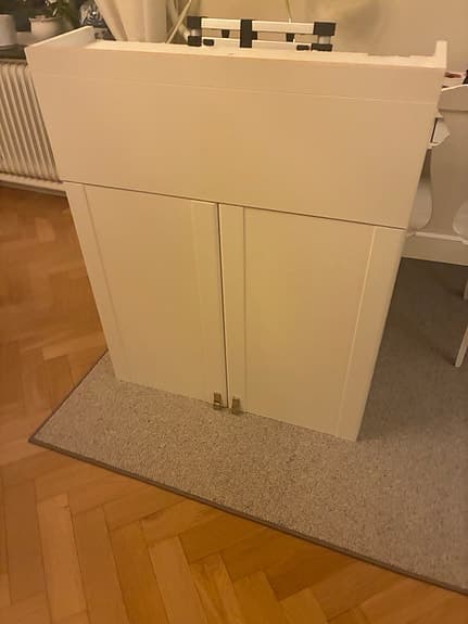 Skåp vit