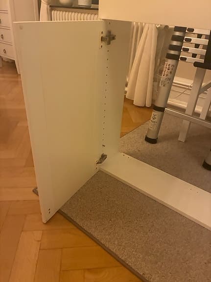 Skåp vit