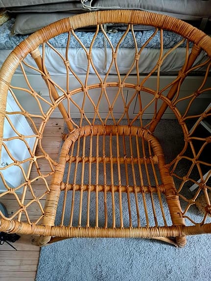 IKEA fåtölj rotting