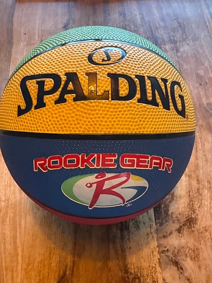 Spalding Rookie Gear basketboll flerfärgad