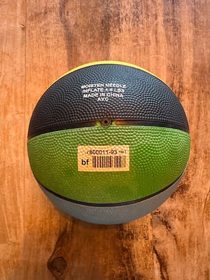 Dunlop basketboll flerfärgad