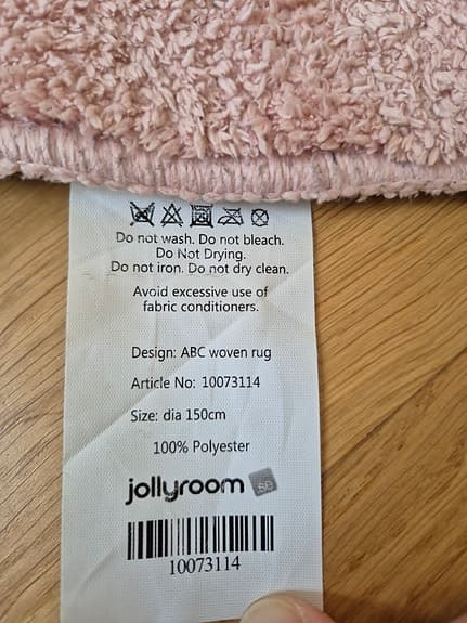 RUND ABC MATTA 150 CM
