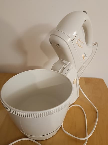 Philips elvisp med skål vit