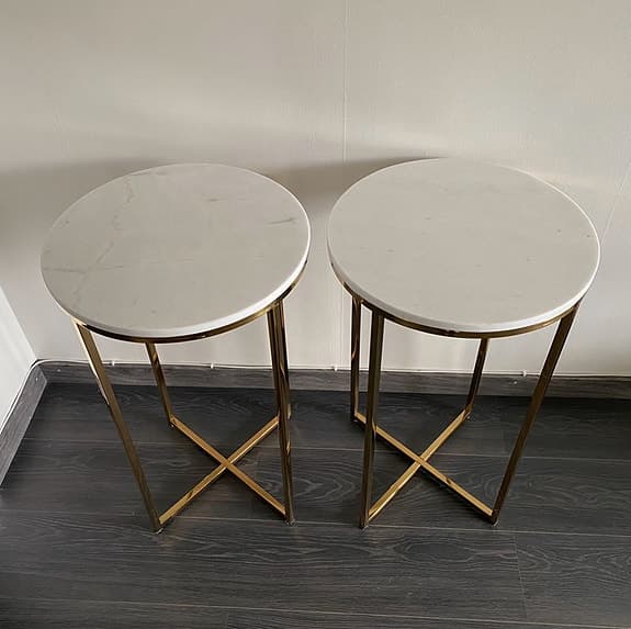 Sängbord marmor