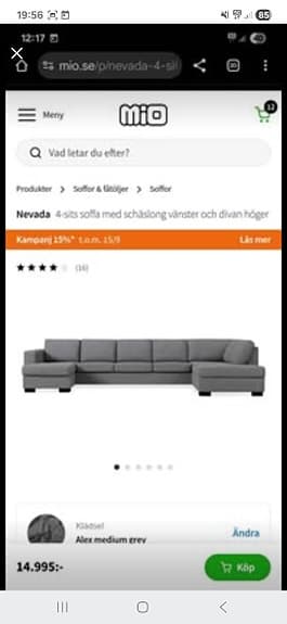 soffa Mio