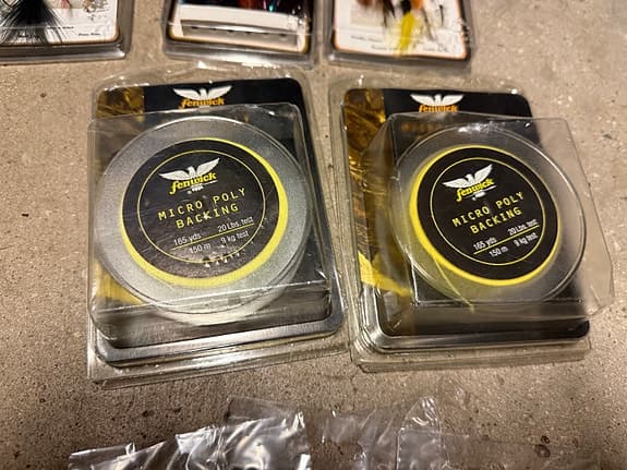 Fenwick Techna flugfiskeset fluglina backing tafsar flugor