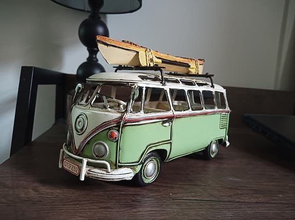 Volkswagen buss, folkabuss, modell leksak