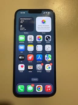 Apple iPhone 13 Pro Max mobiltelefon 128 GB grå