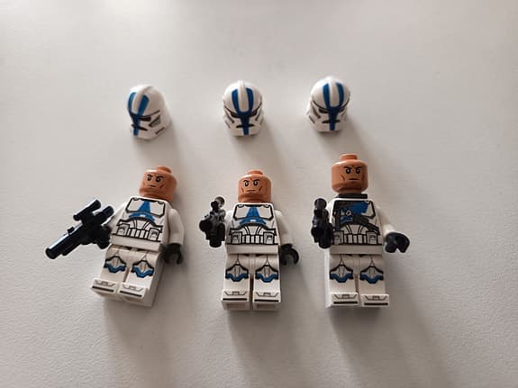 LEGO Star Wars 501st Clone Troopers (3 st) – inkl. specialvariant