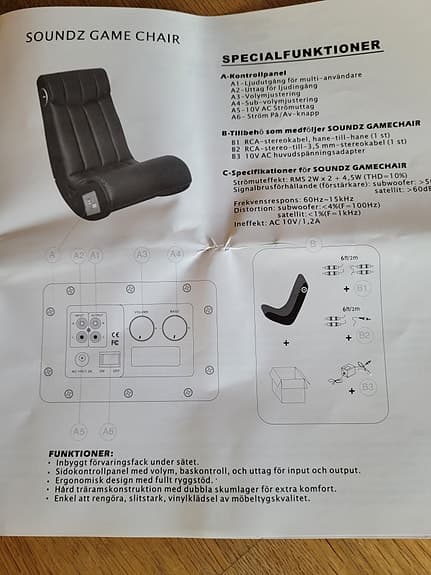 Gaming stolar