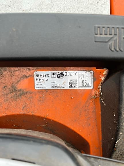 Stihl RM 448.0 TC gräsklippare bensin orange