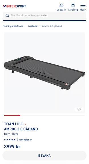Gåband - Titan Life Amroc 2.0