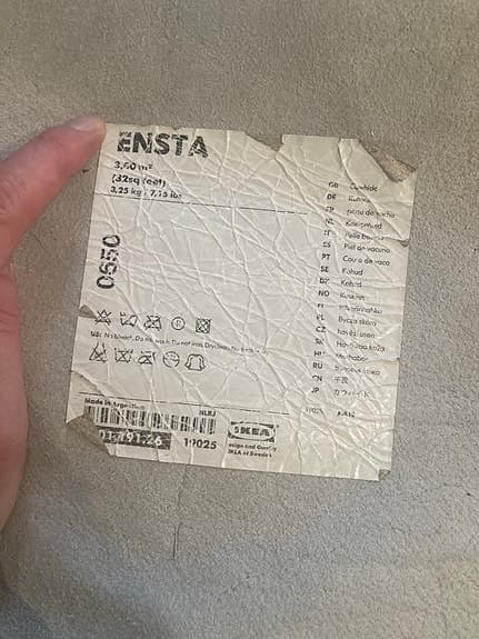 IKEA Ensta kohudsmatta brun