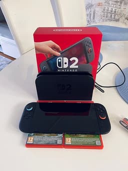 Nintendo switch 2 + 2 Spel