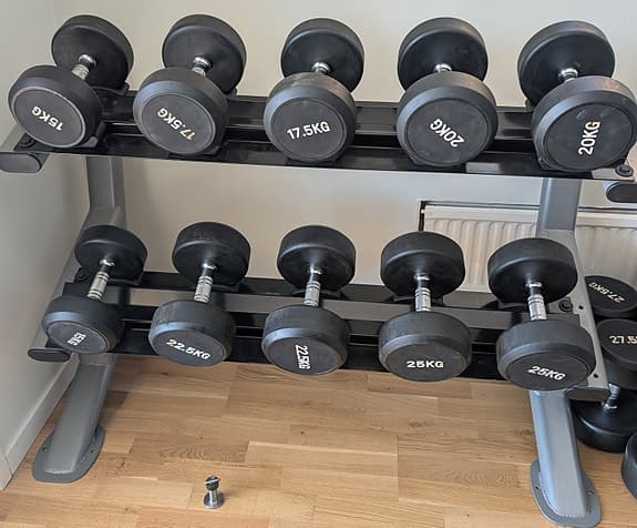 Hantelset & hantelställ