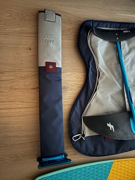 F-One IC6 foil 85 cm mast, med pocket bräda 120