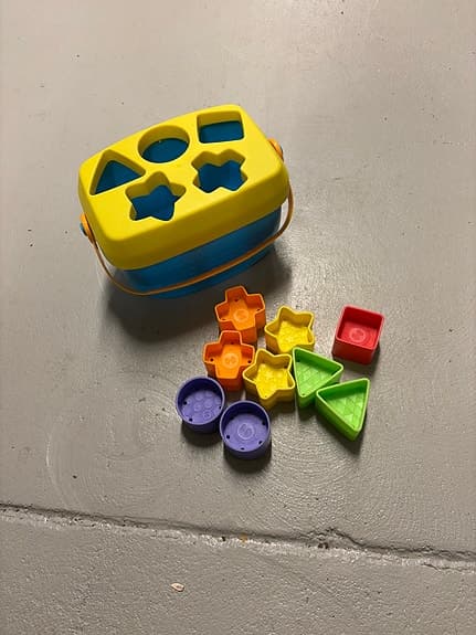 Plocklåda för 6+ månader