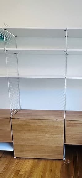 String Fällbord Ek/vit