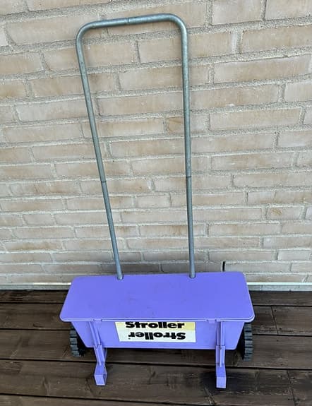 Stroller spridarvagn med 2 lägen.