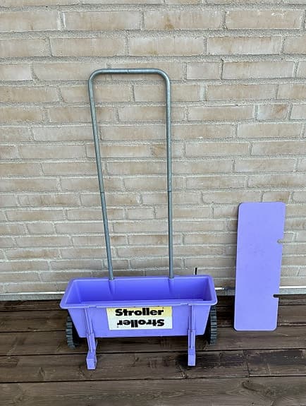 Stroller spridarvagn med 2 lägen.