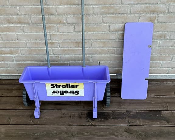 Stroller spridarvagn med 2 lägen.