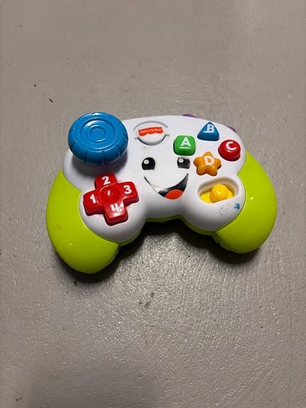 Fisher-Price leksakskontroll flerfärgad