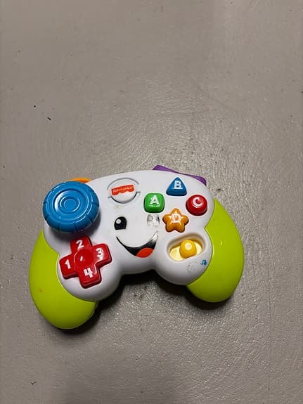 Fisher-Price leksakskontroll flerfärgad