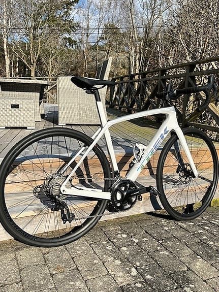 Trek Domane SL5, 54 - Landsvägscykel vit