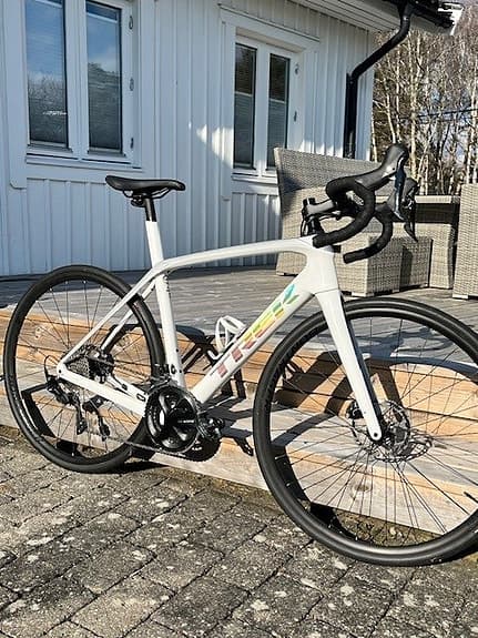 Trek Domane SL5, 54 - Landsvägscykel vit