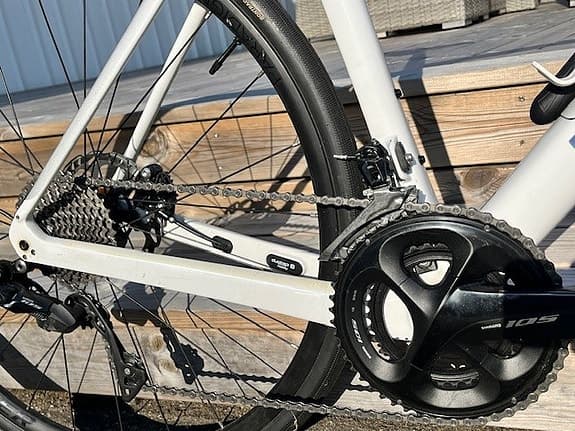 Trek Domane SL5, 54 - Landsvägscykel vit