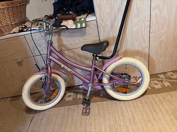 Nova Pink barncykel 14"