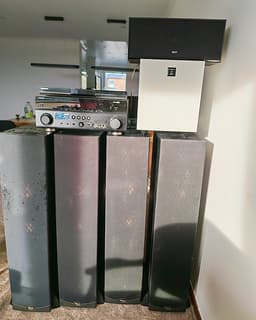 4x Klipsch RF-62 + Yamaha RX-V767 + Sub – kraftfullt system
