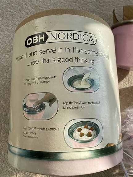 OBH Nordica 6622 Glassmaskin