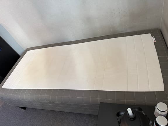 IKEA Skotterud säng grå
