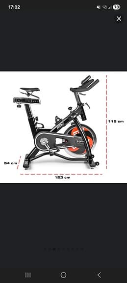 Gymstick FTR motionscykel svart