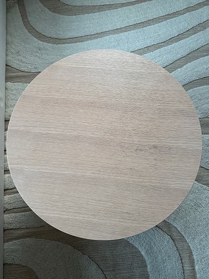 Askerön Vind vitbetsat soffbord, 80 cm bred