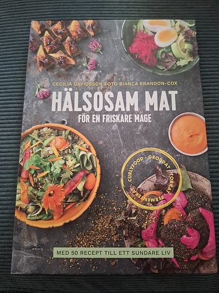 Hälsosam mat för en friskare mage kokbok