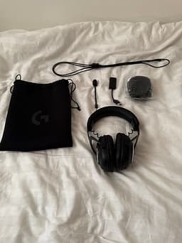 Logitech G Pro X gamingheadset svart