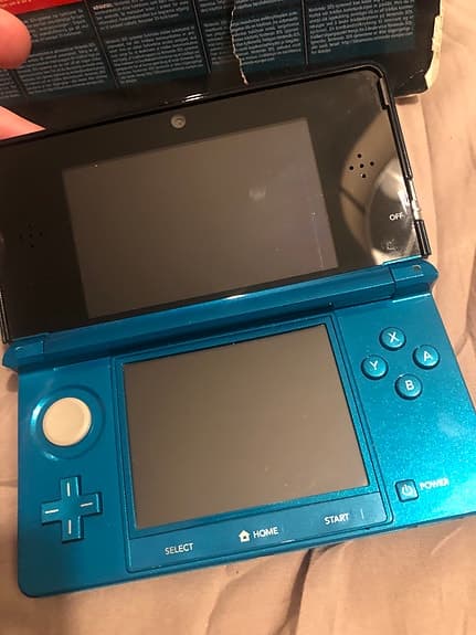 Nintendo 3DS spelkonsol blå