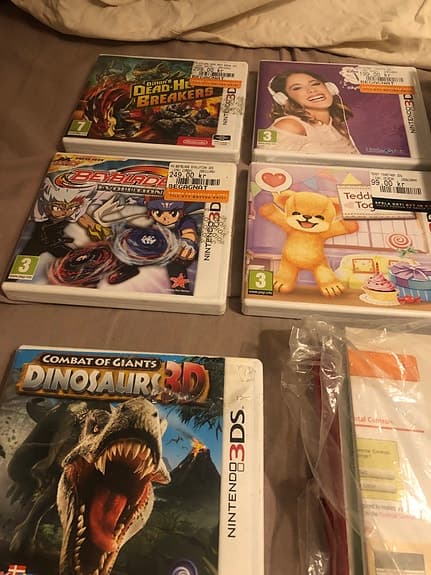 Nintendo 3DS spelkonsol blå