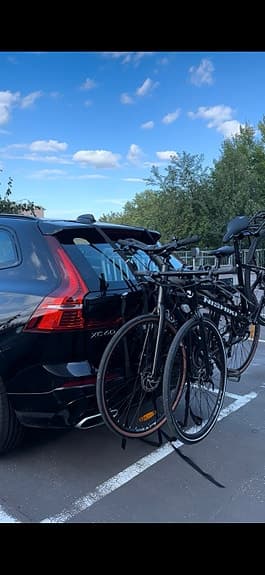 Saris Bones cykelhållare baklucka för 2 cyklar